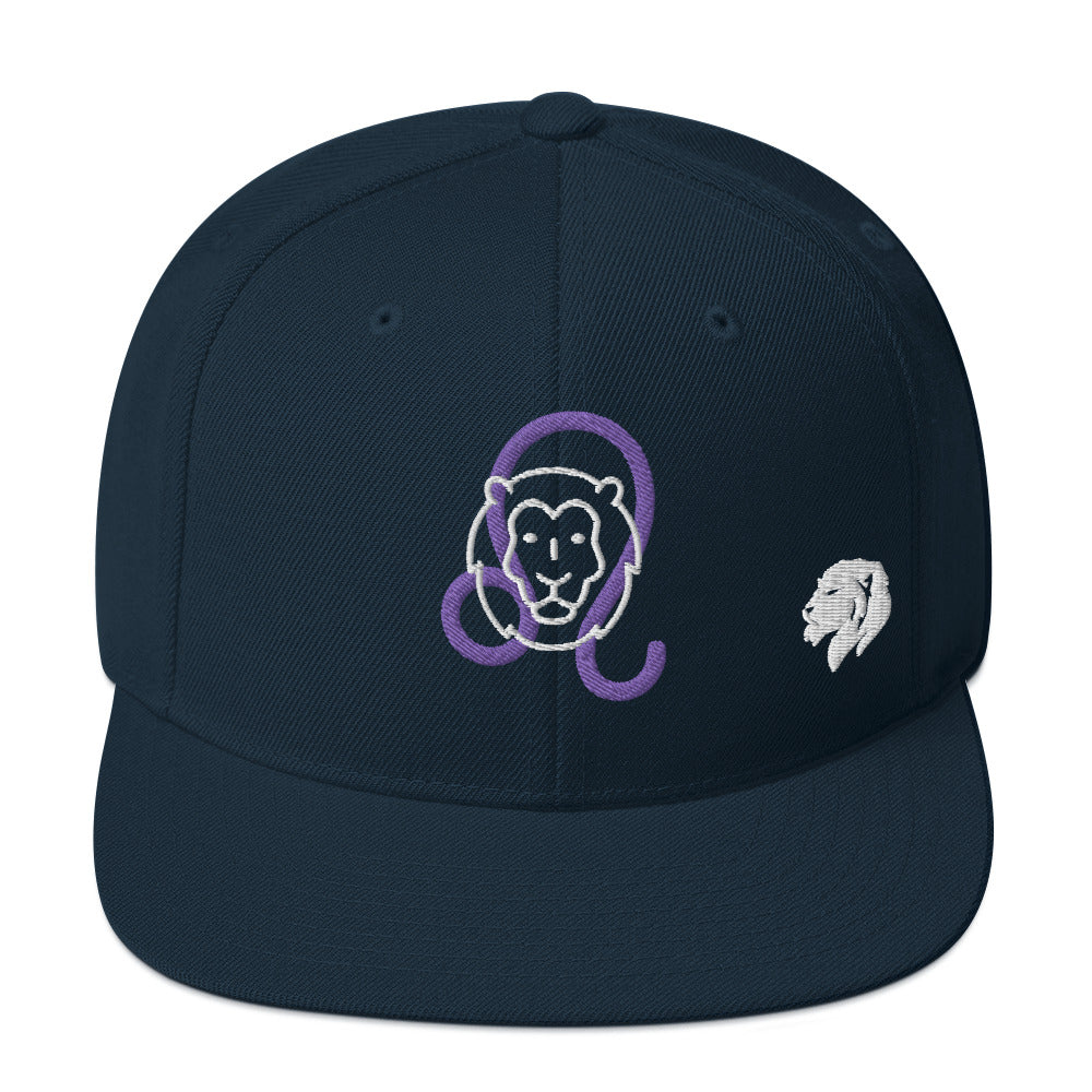 0803z Snapback Cap, Astrology Zodiac - Leo Lion, 02