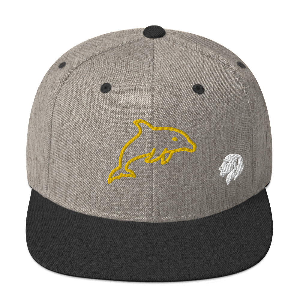 0803z Snapback Cap, Animal - Dolphin, 02