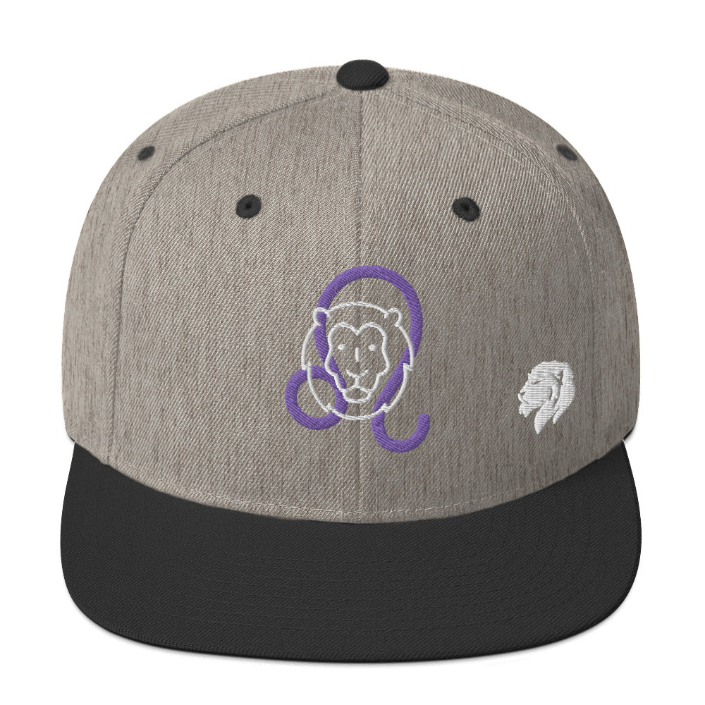 0803z Snapback Cap, Astrology Zodiac - Leo Lion, 02