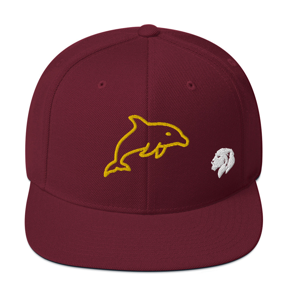 0803z Snapback Cap, Animal - Dolphin, 02