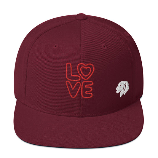 0803z Snapback Cap, Love - Love, 02