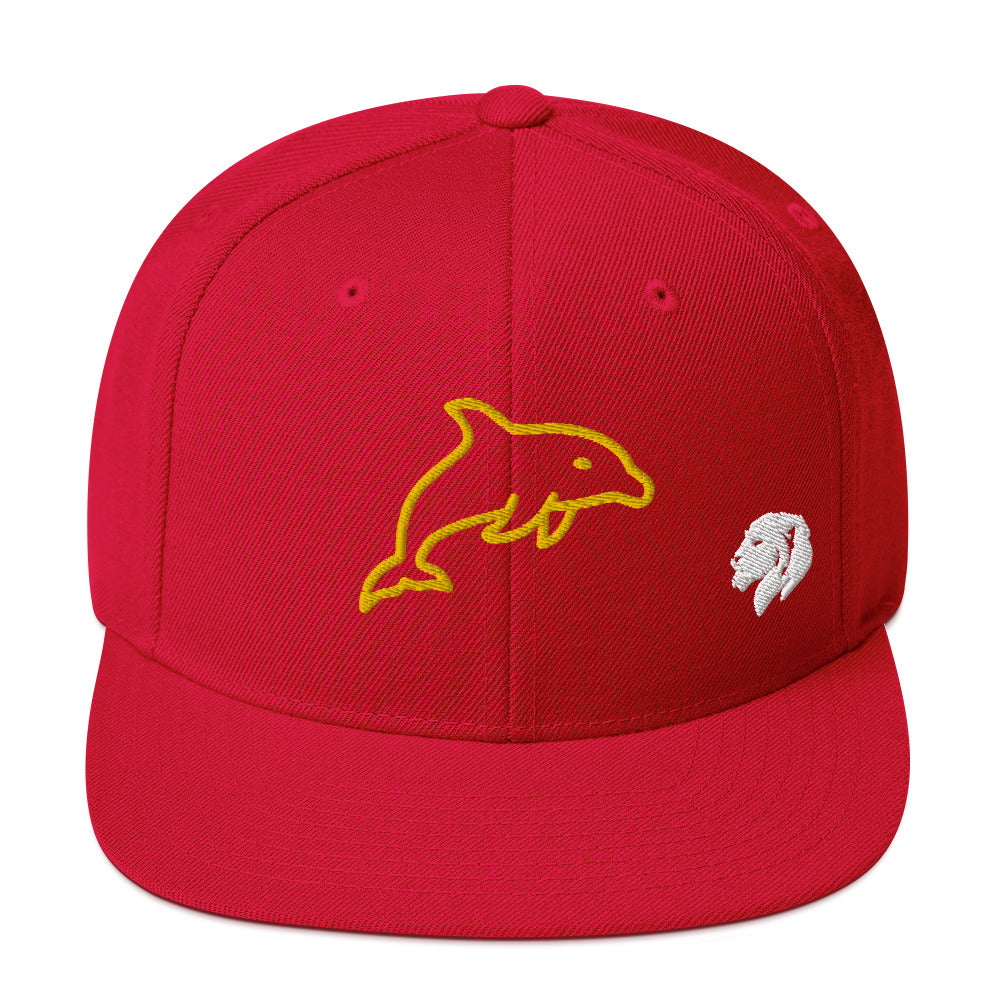 0803z Snapback Cap, Animal - Dolphin, 02