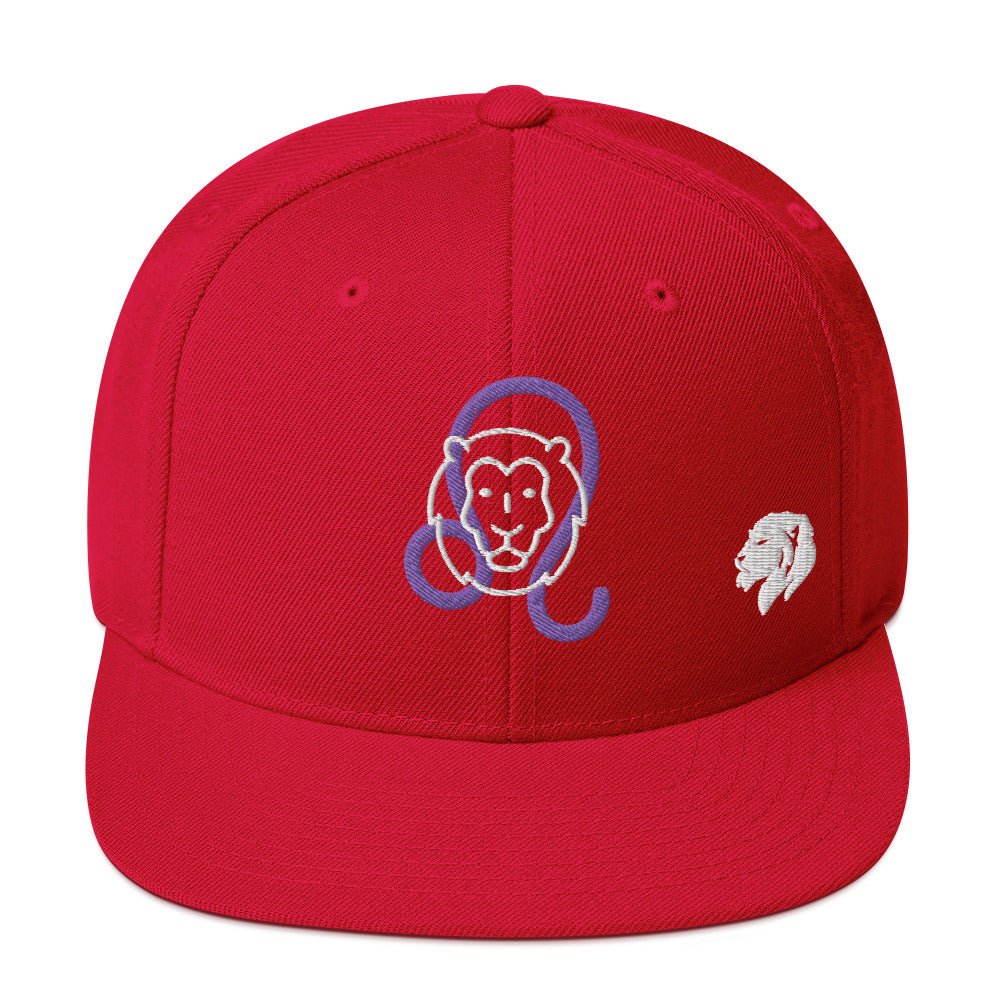 0803z Snapback Cap, Astrology Zodiac - Leo Lion, 02