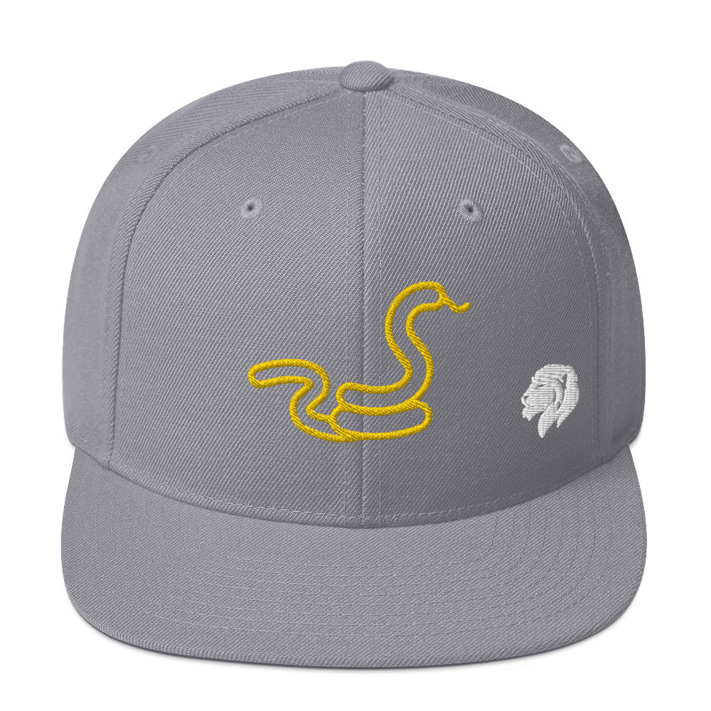 0803z Snapback Cap, Animal - Snake, 02