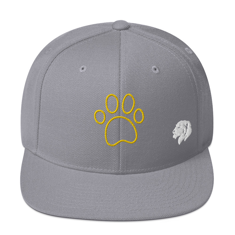 0803z Snapback Cap, Animal - Dog Paw, 02