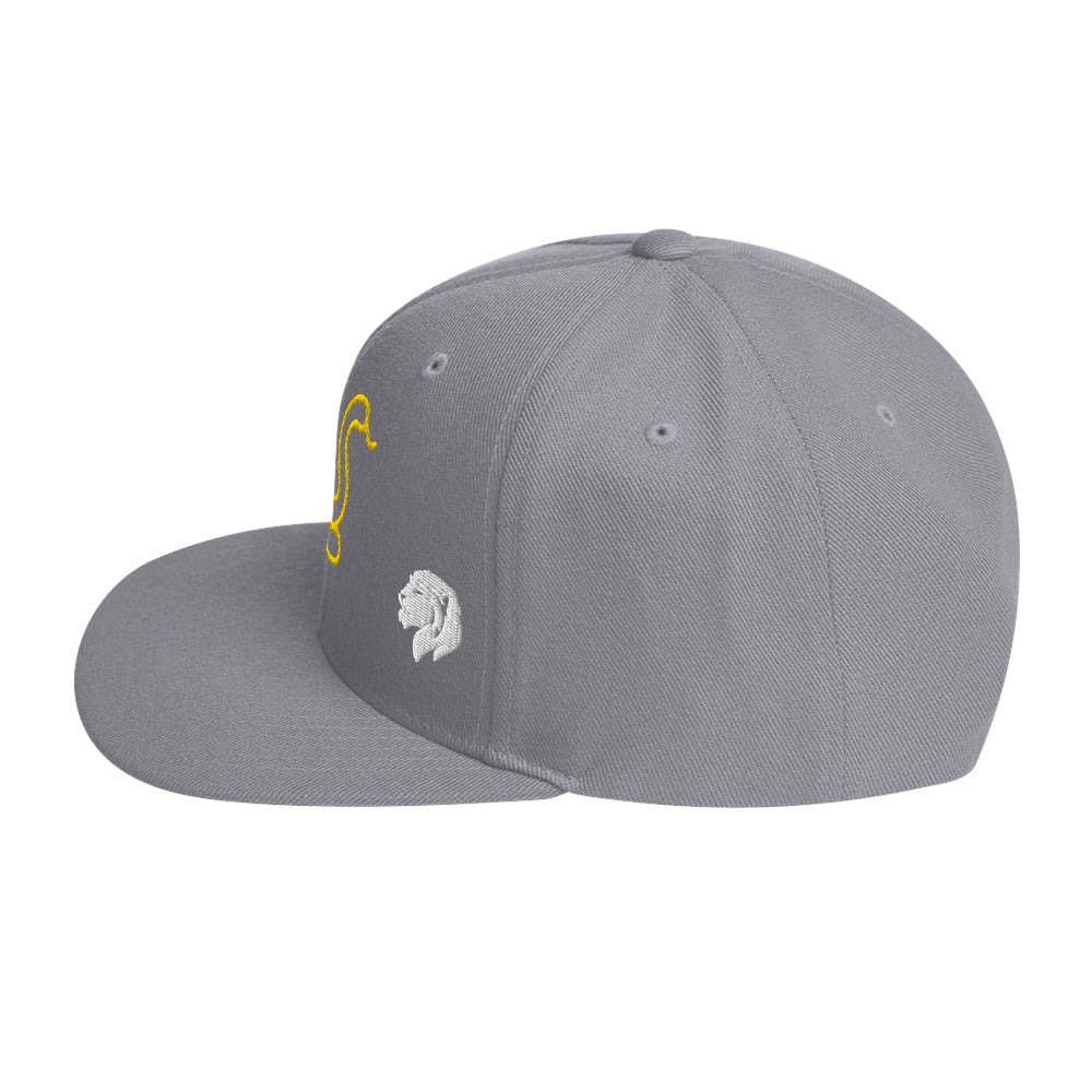 0803z Snapback Cap, Animal - Snake, 02