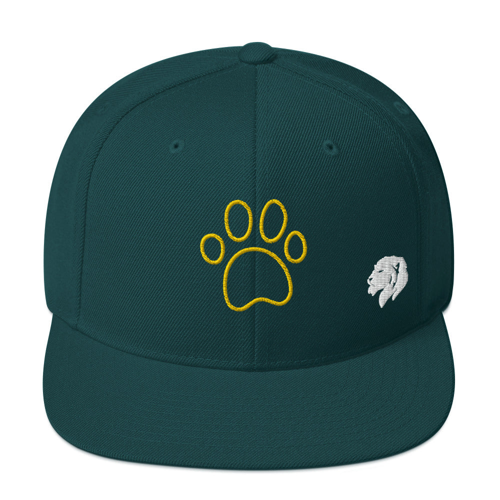 0803z Snapback Cap, Animal - Dog Paw, 02