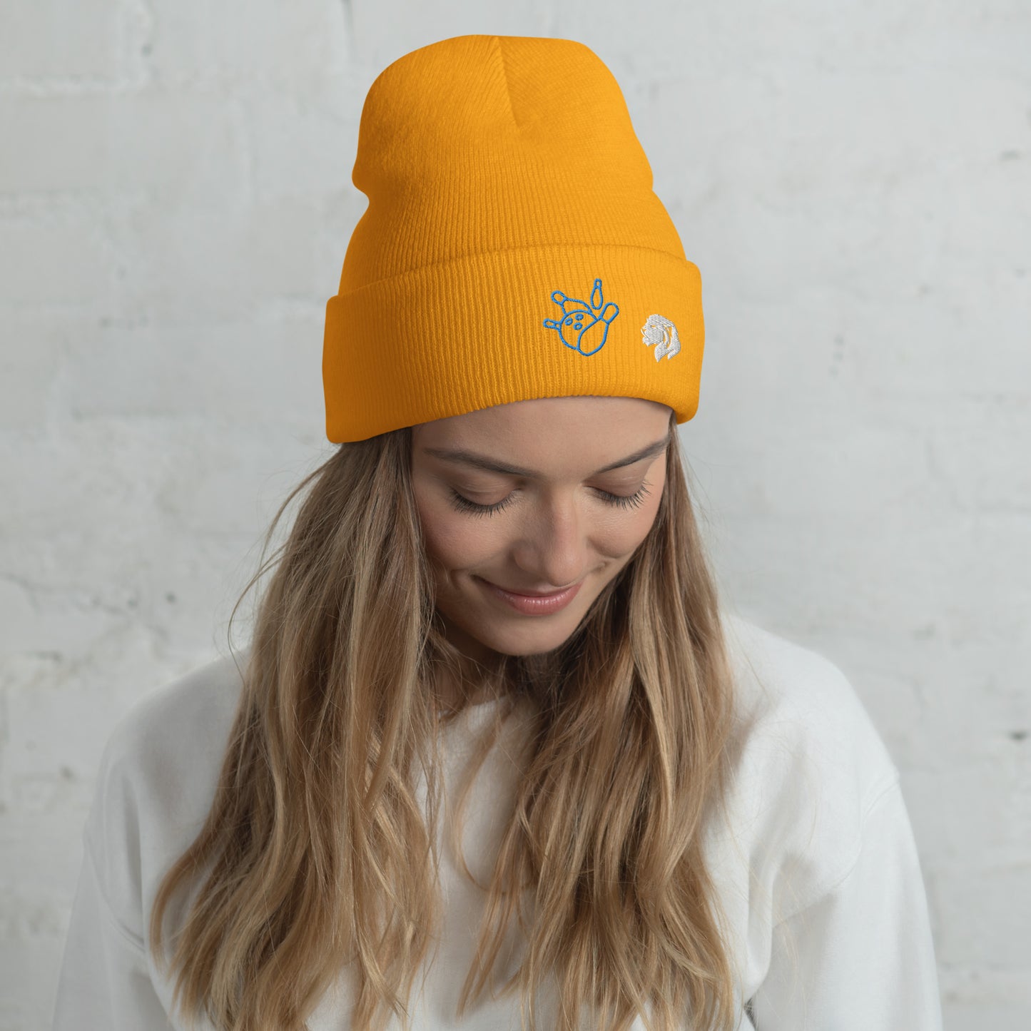 0801c Cuffed Beanie, Sport - Ten Pin Bowling