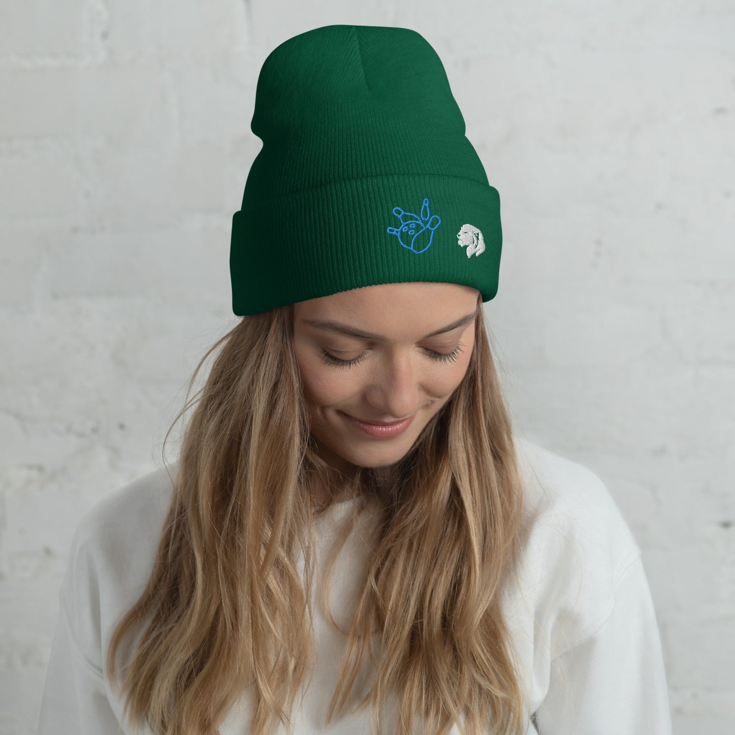 0801c Cuffed Beanie, Sport - Ten Pin Bowling