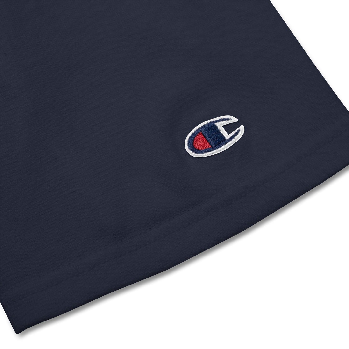 0101a2 Champion Unisex T-Shirt, Black/Navy, 02