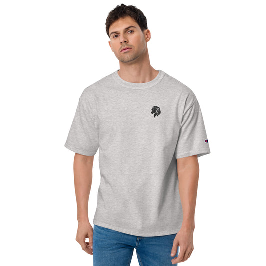 Champion, 0101 T-Shirt, Grey/White, 02