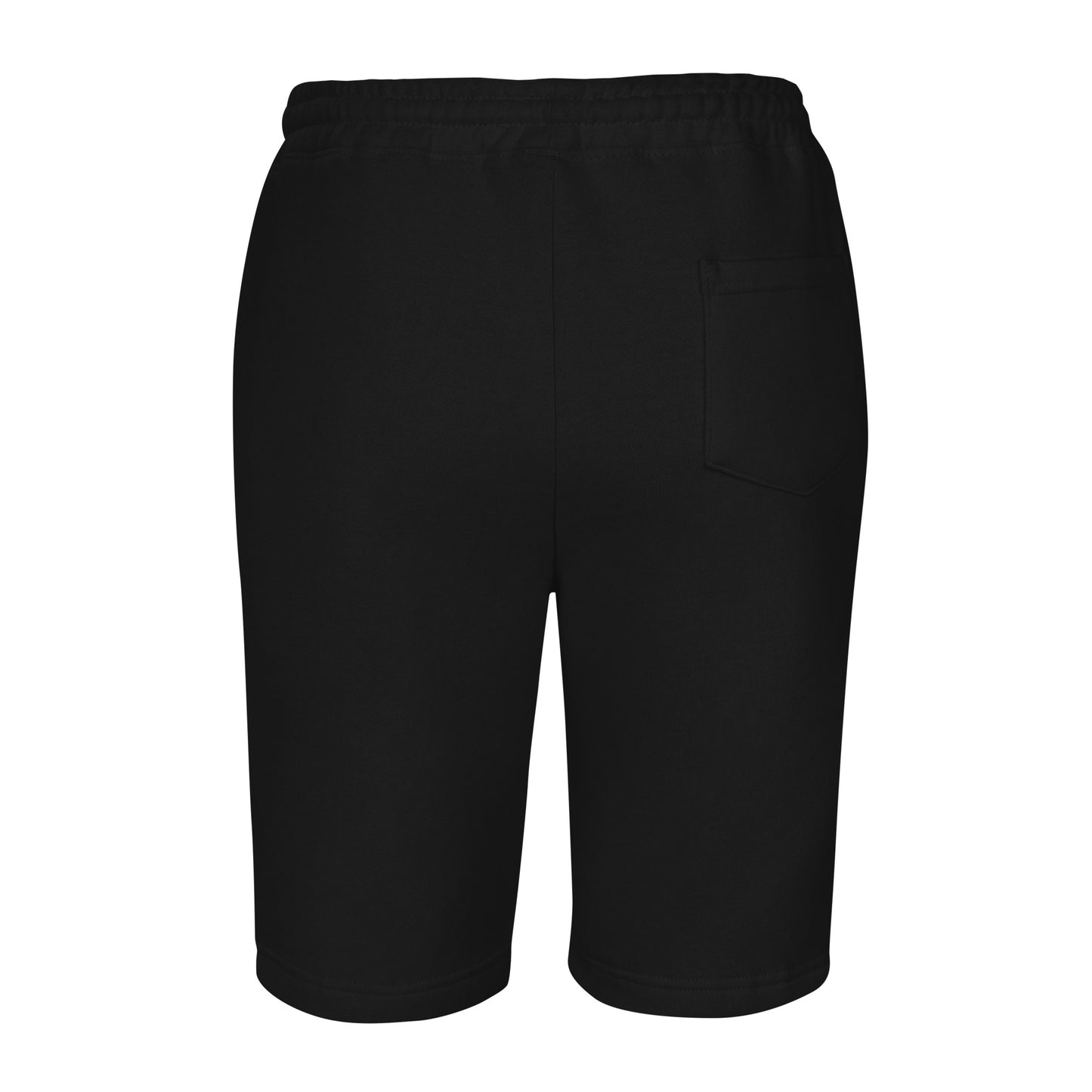 0201 Unisex Fleece Shorts, Solid Black, 02