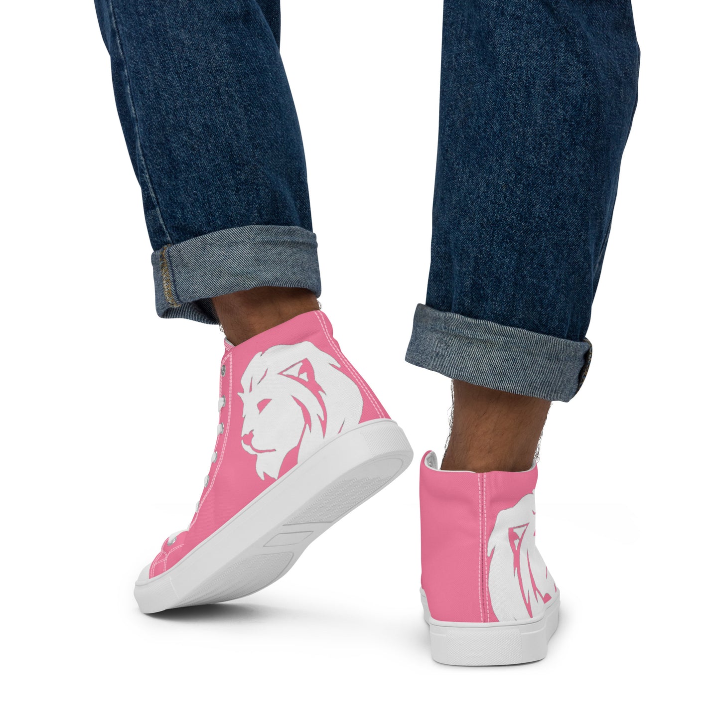 0704 Hi-Tops, Solid Pink, mk2