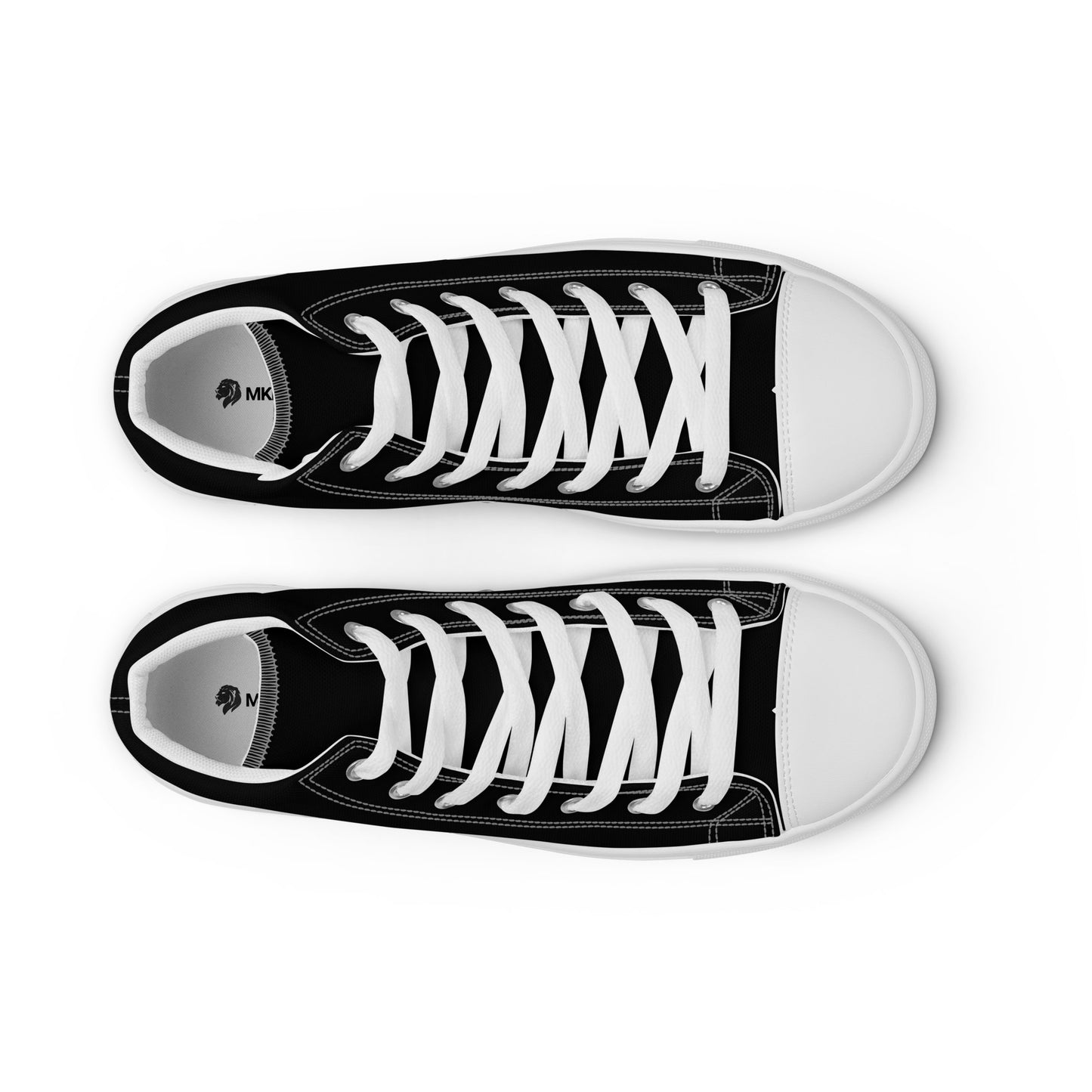 0704 Hi-Tops, Solid Black, mk1