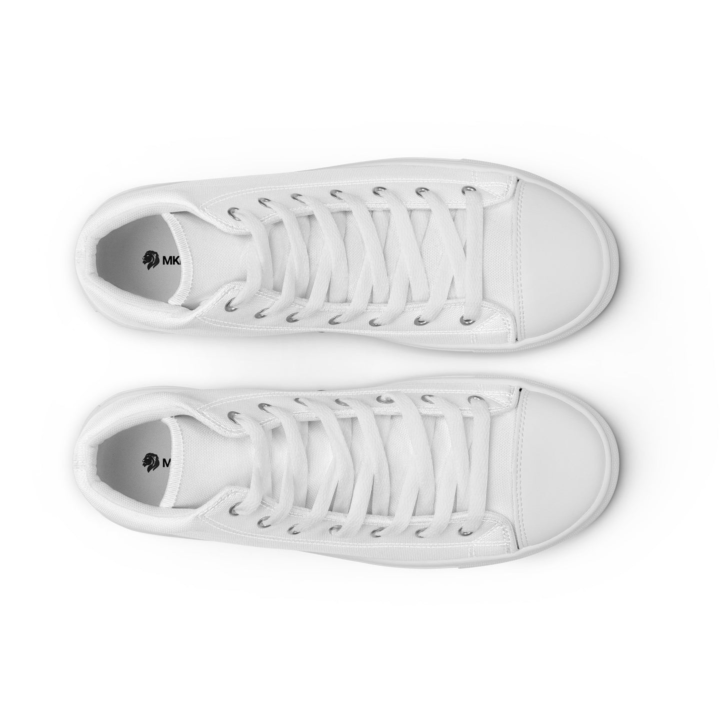 0704 Hi-Tops, Solid White, mk1