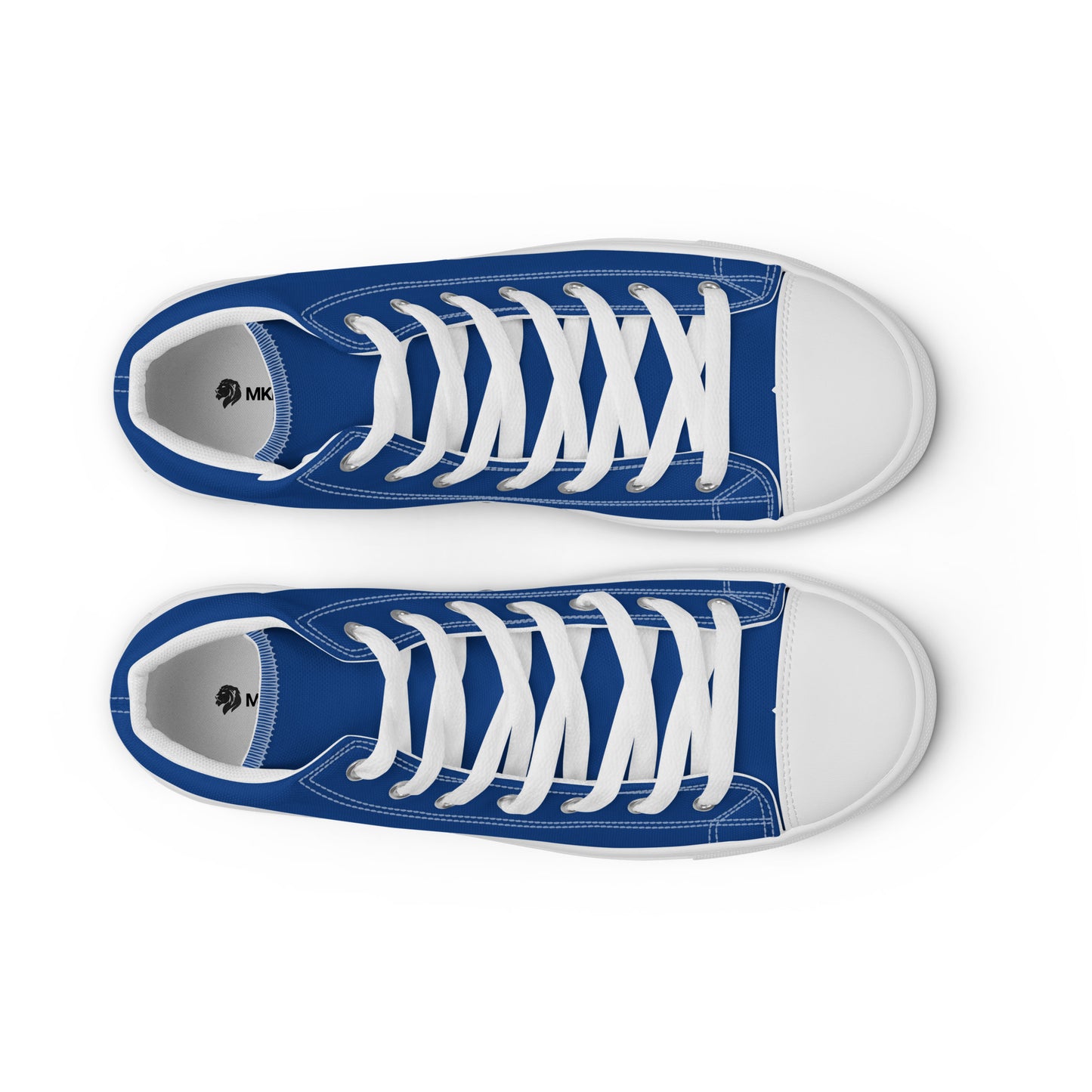 0704 Hi-Tops, Solid Blue, mk1