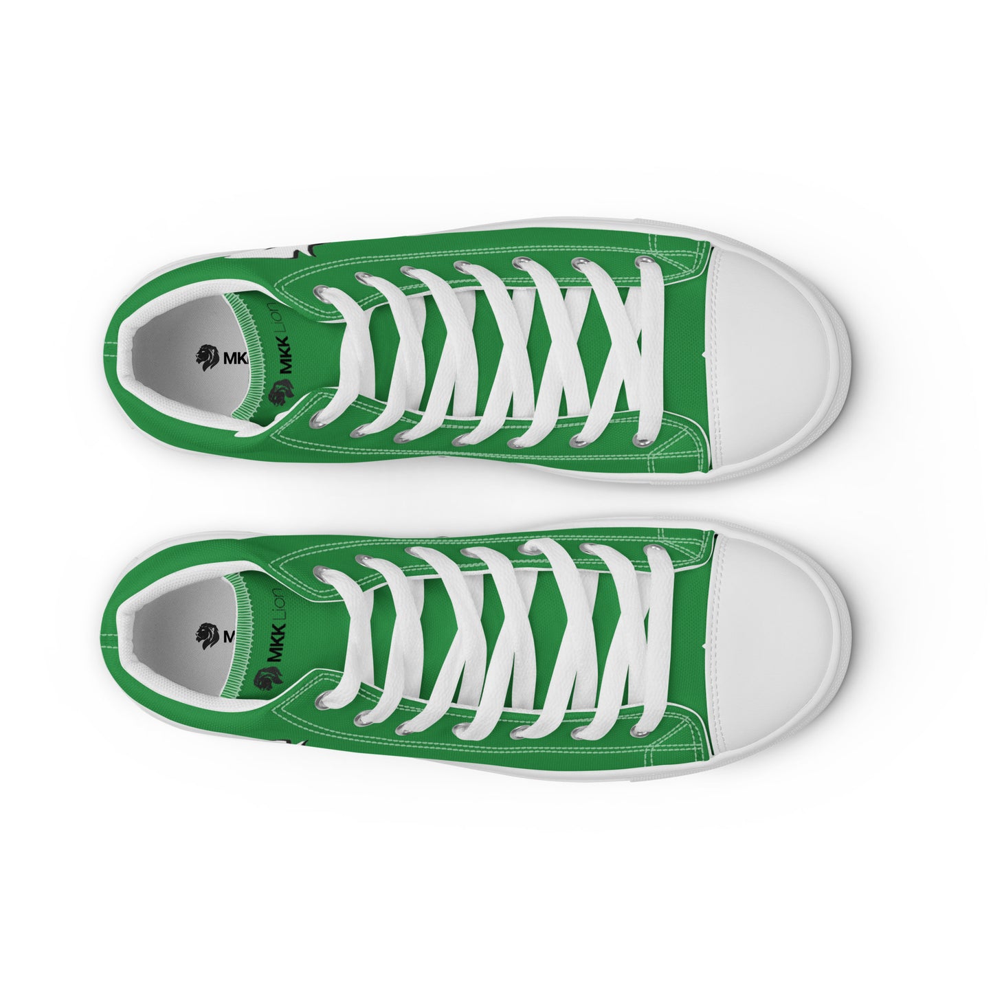 0704 Hi-Tops, Solid Green, mk2