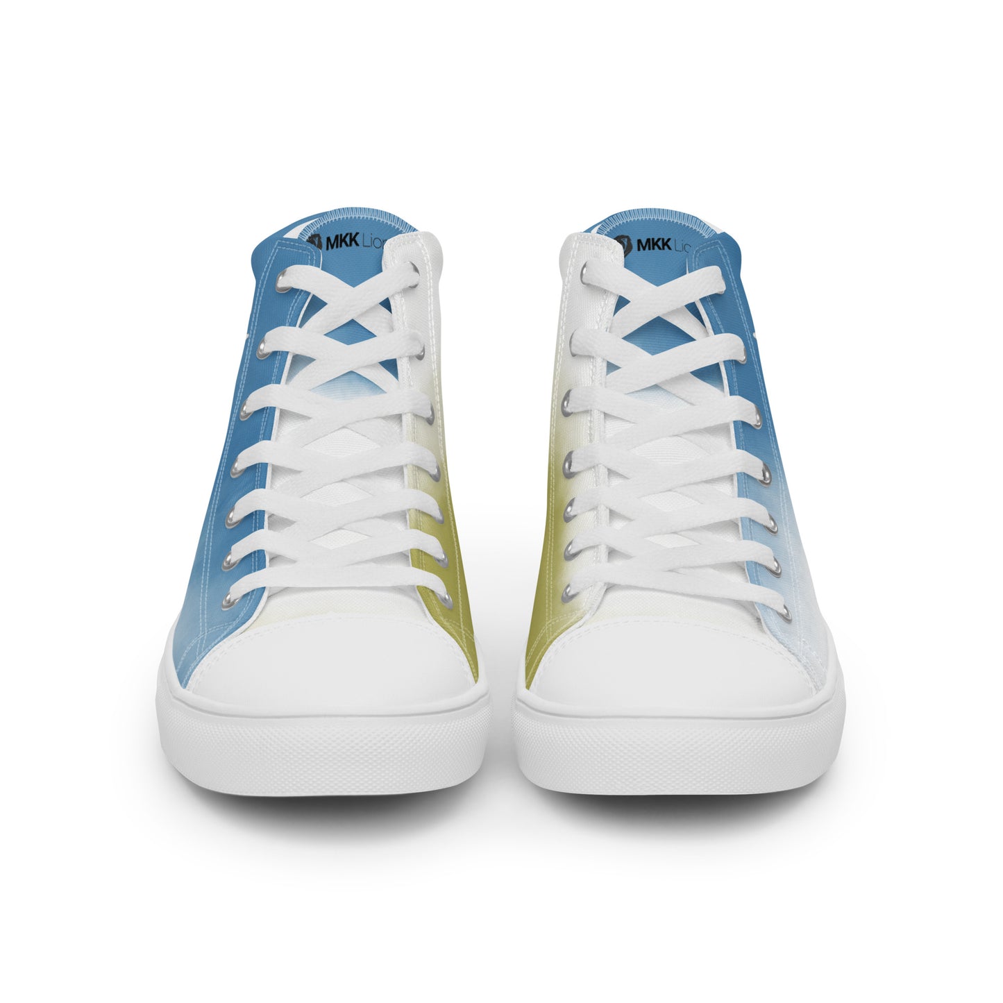 0704 Hi-Tops, Gradient Blue and Green, mk2