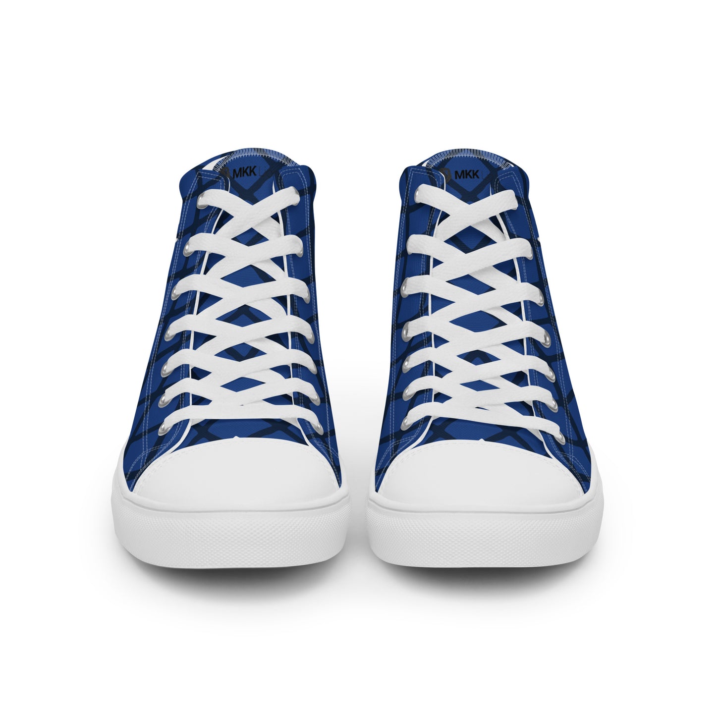 0704 Hi-Tops, Electric Blue Grid, mk2