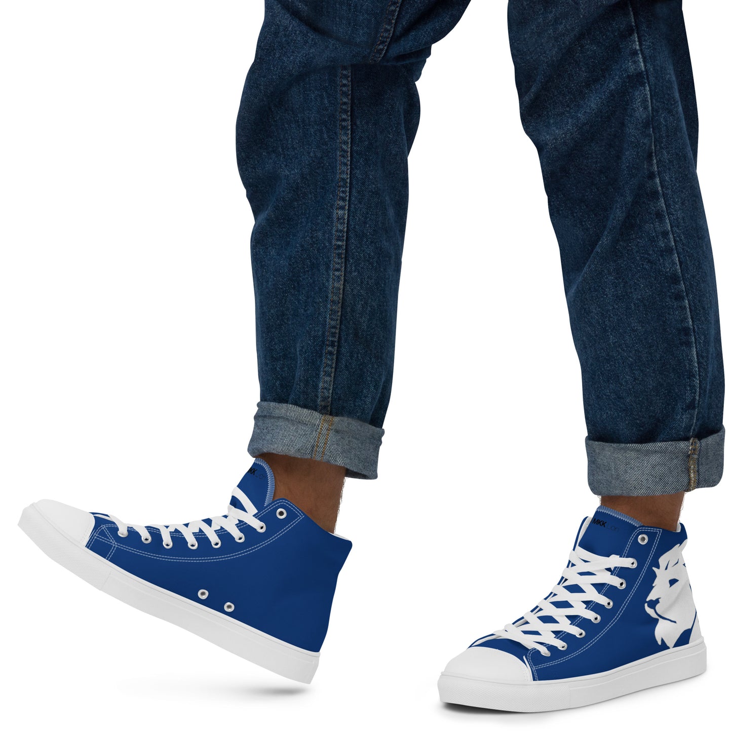 0704 Hi-Tops, Solid Blue, mk2