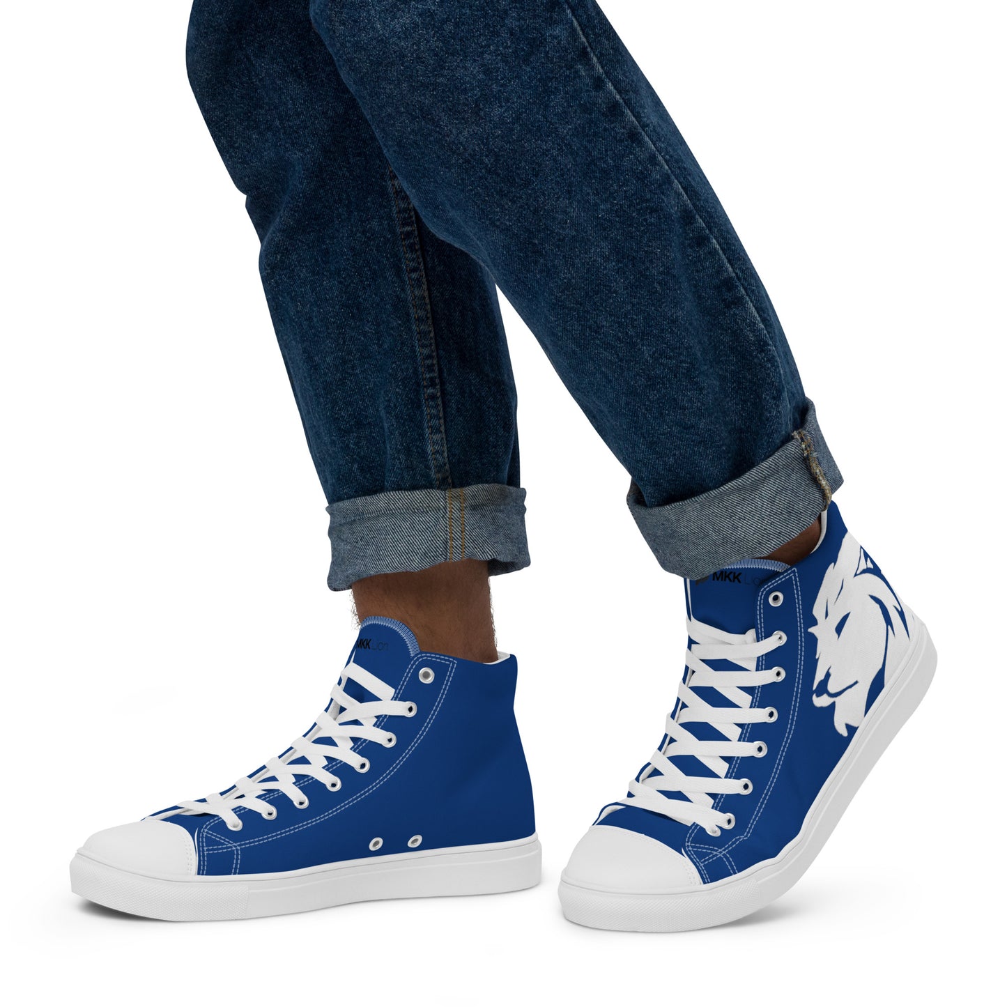 0704 Hi-Tops, Solid Blue, mk2