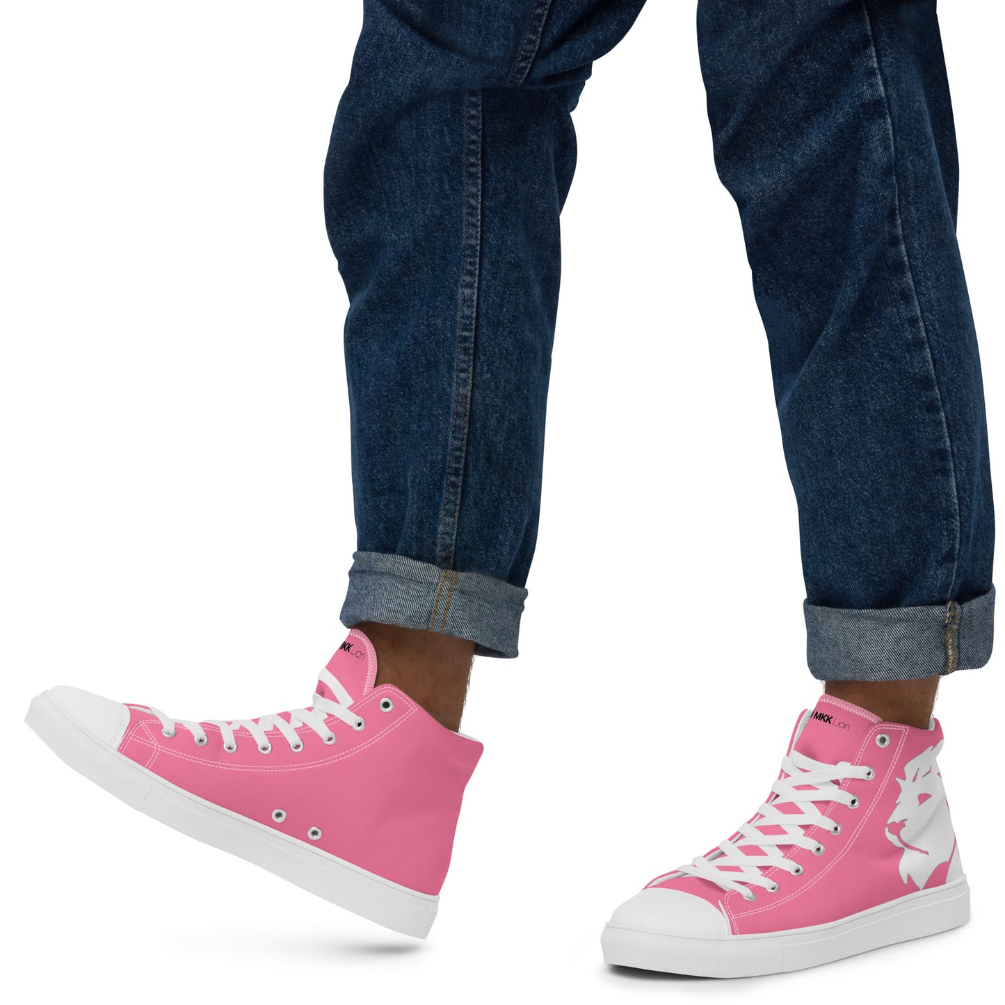 0704 Hi-Tops, Solid Pink, mk2