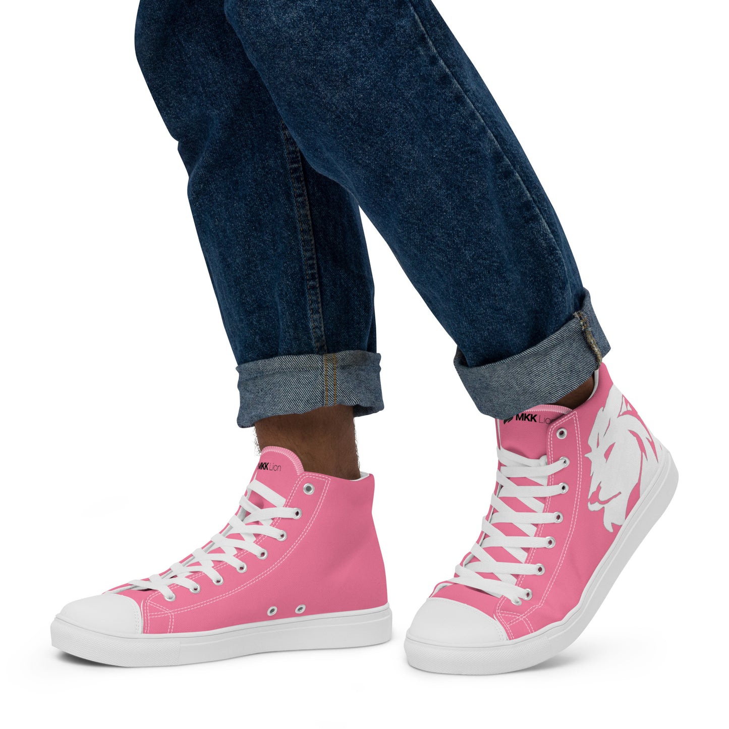 0704 Hi-Tops, Solid Pink, mk2