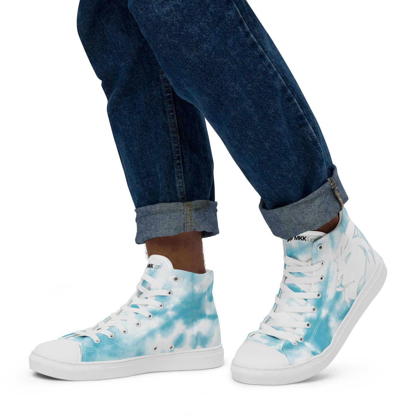 0704 Hi-Tops, Tie Dye Light Blue, mk2