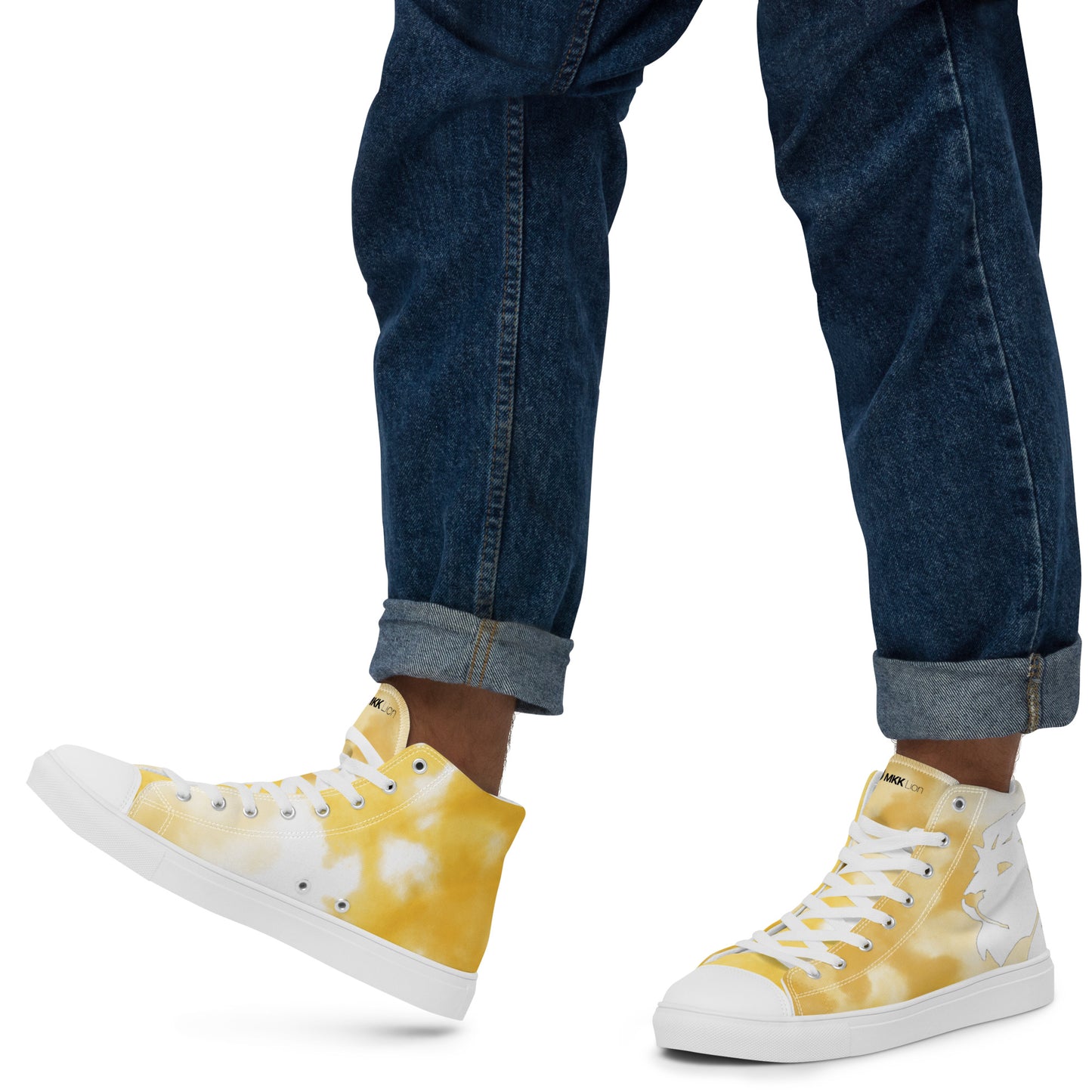 0704 Hi-Tops, Watercolour Yellow, mk2