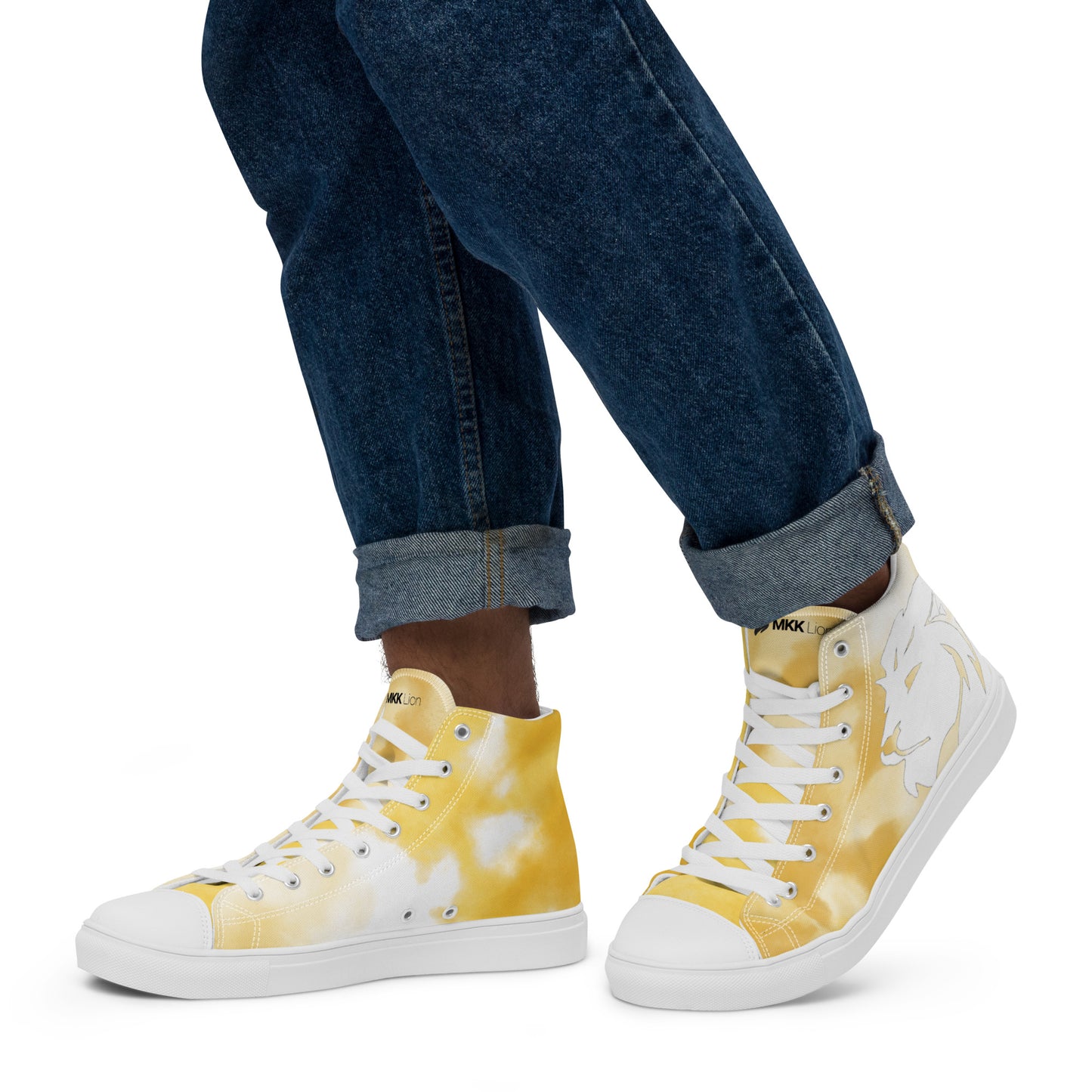 0704 Hi-Tops, Watercolour Yellow, mk2