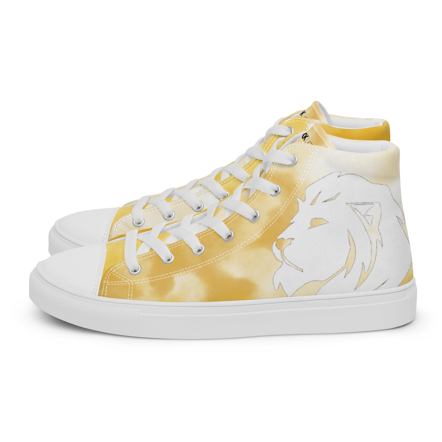 0704 Hi-Tops, Watercolour Yellow, mk2