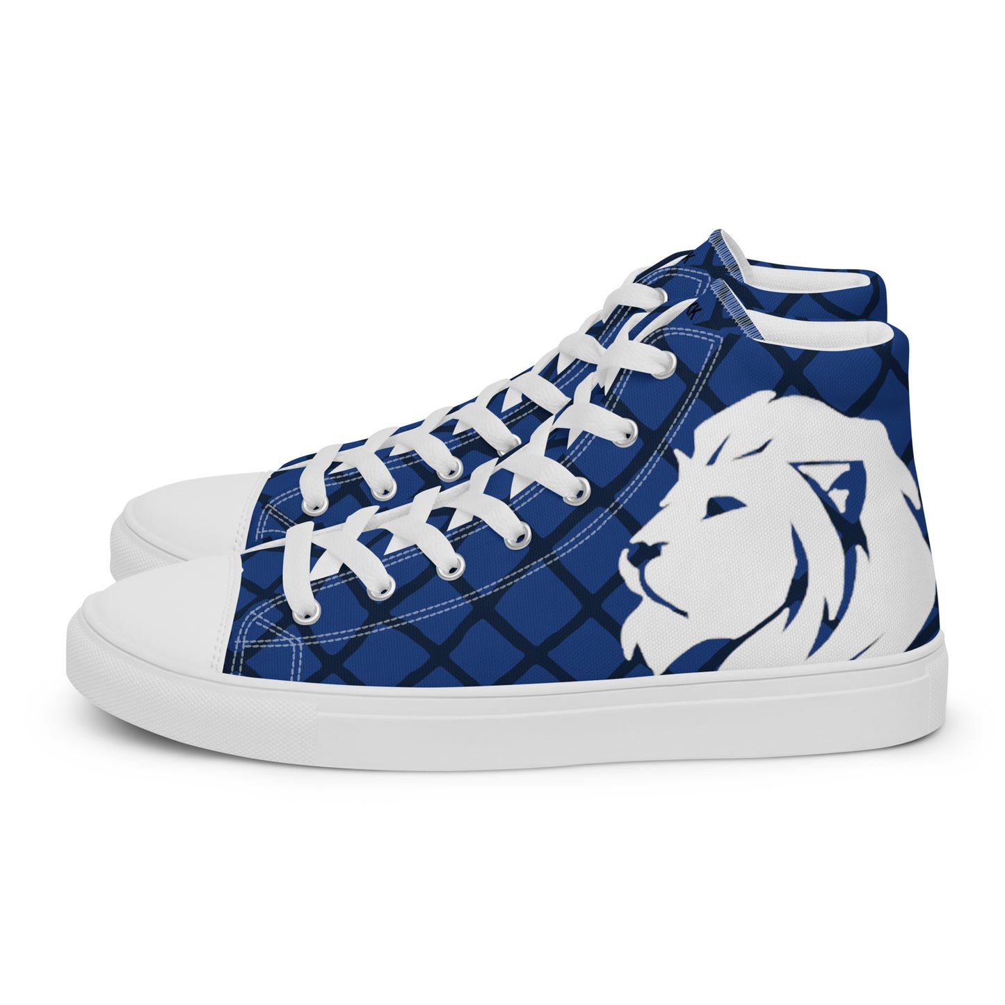 0704 Hi-Tops, Electric Blue Grid, mk2