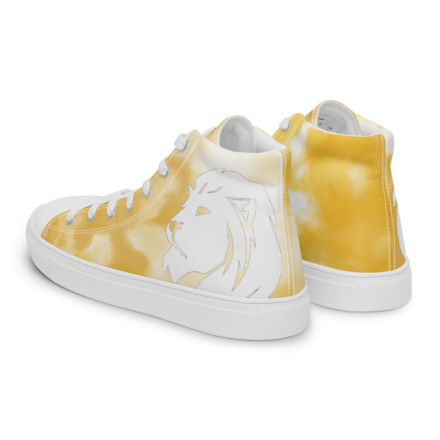 0704 Hi-Tops, Watercolour Yellow, mk2