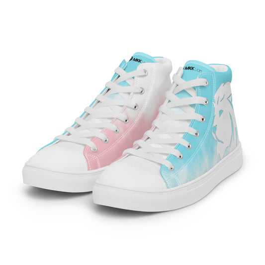 0704 Hi-Tops, Gradient Pink and Blue, mk2