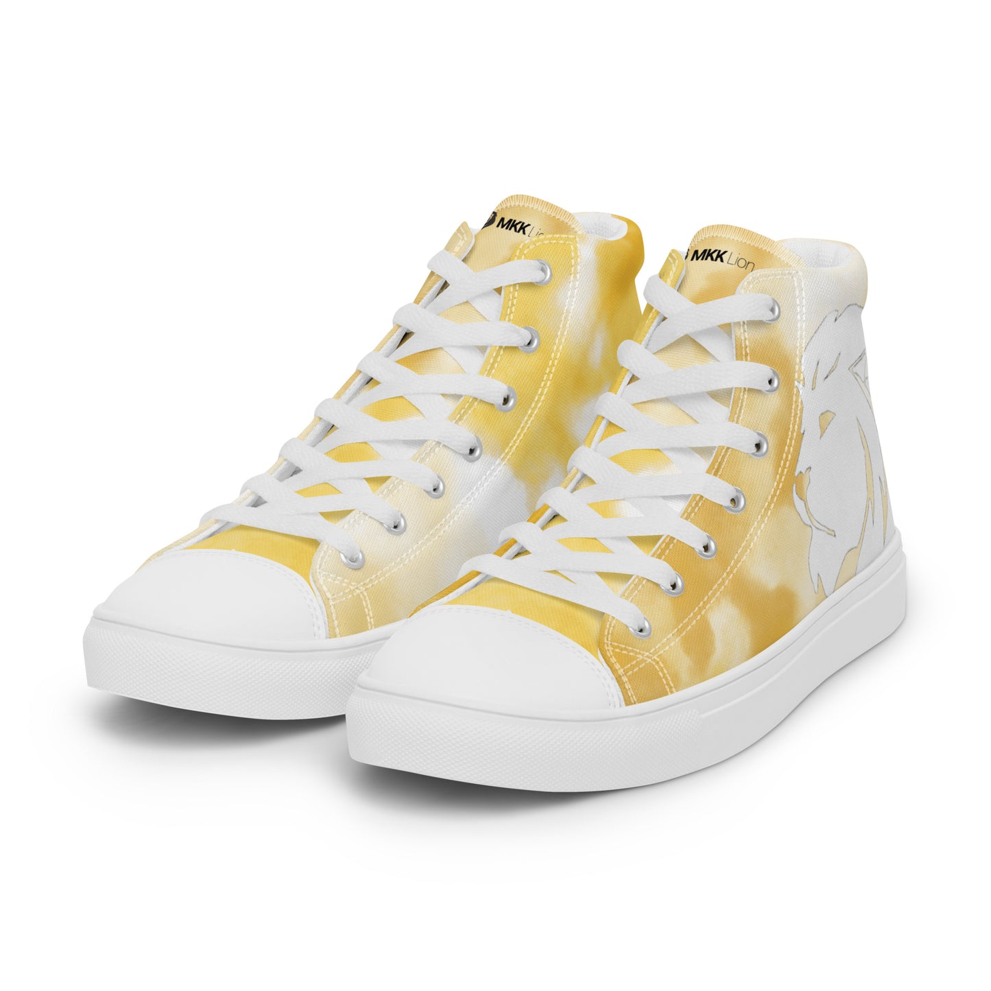 0704 Hi-Tops, Watercolour Yellow, mk2