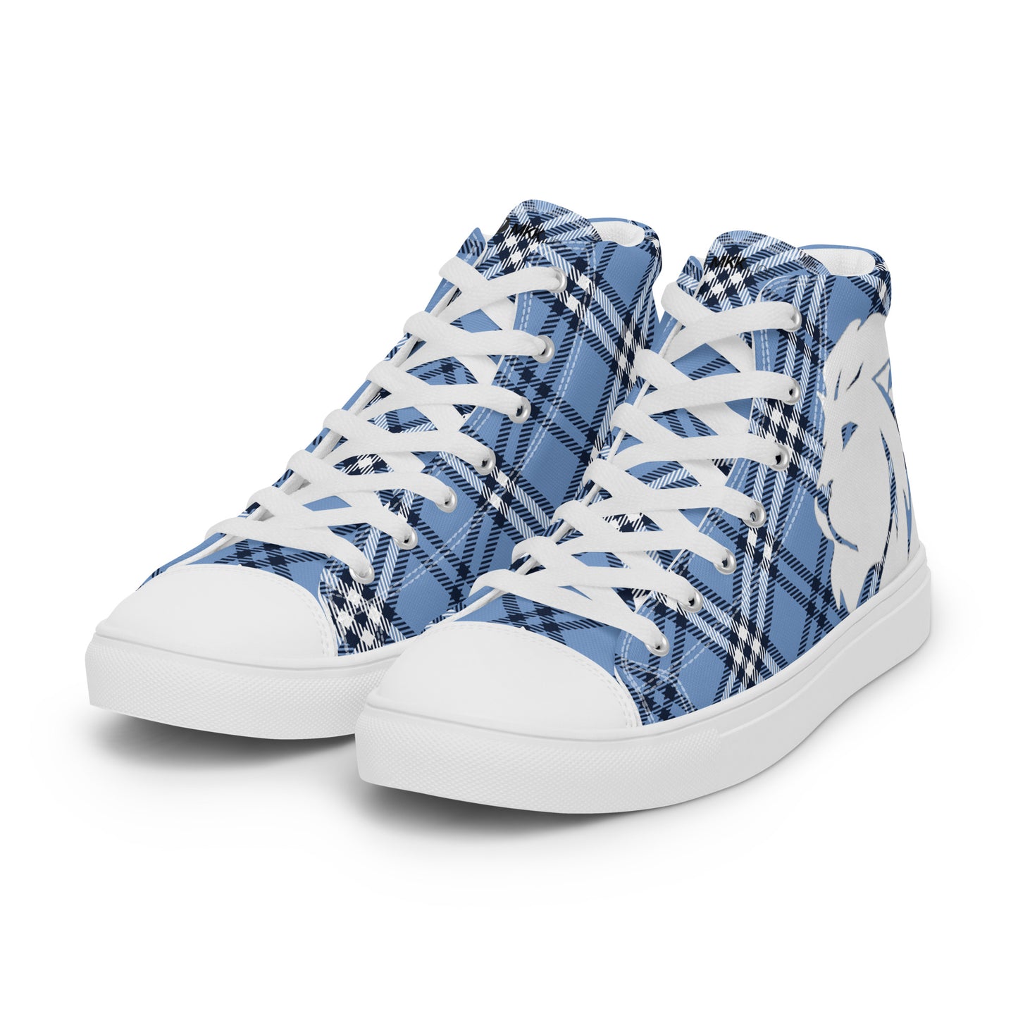 0704 Hi-Tops, Plaid Blue, mk2