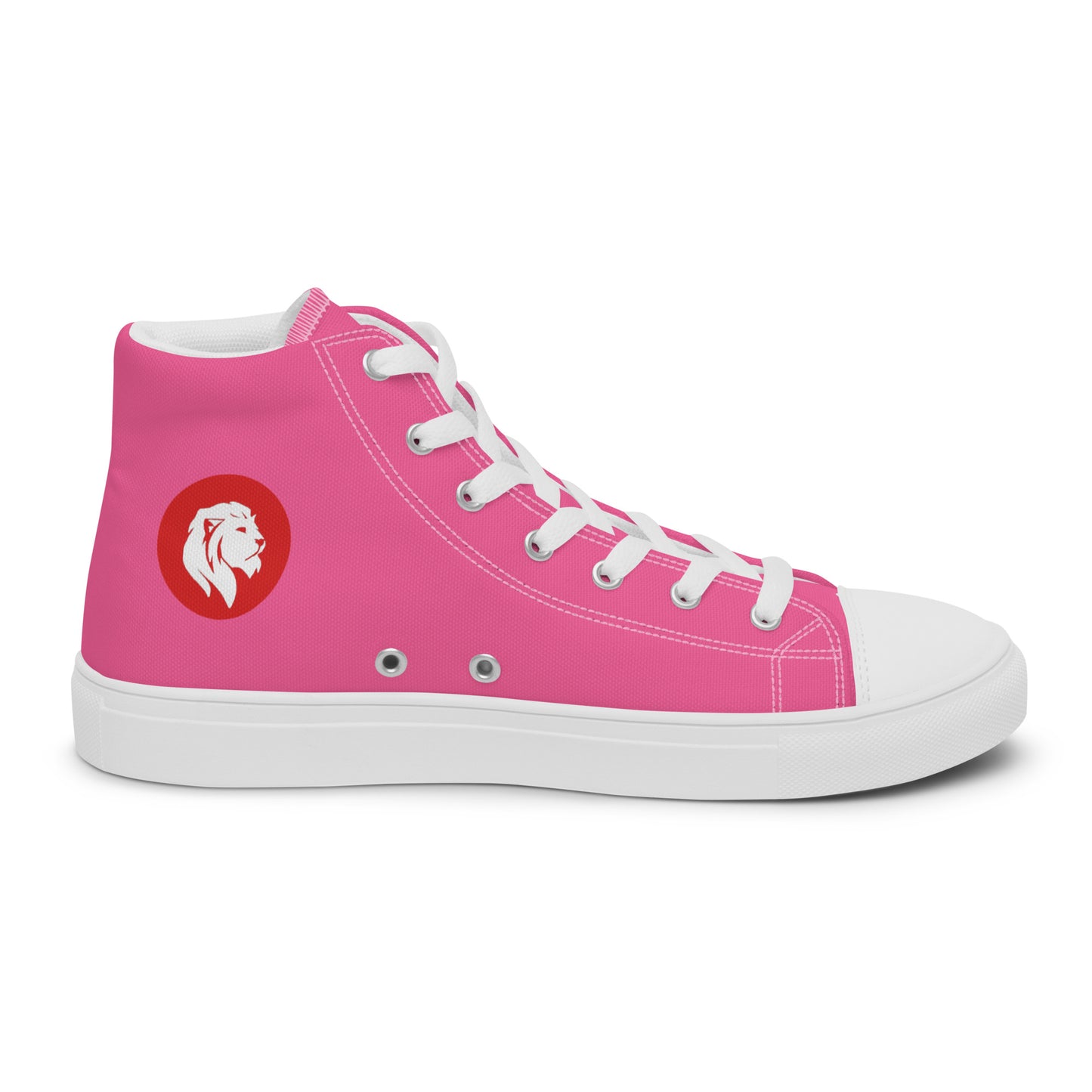 0704 Hi-Tops, Solid Pink, mk1