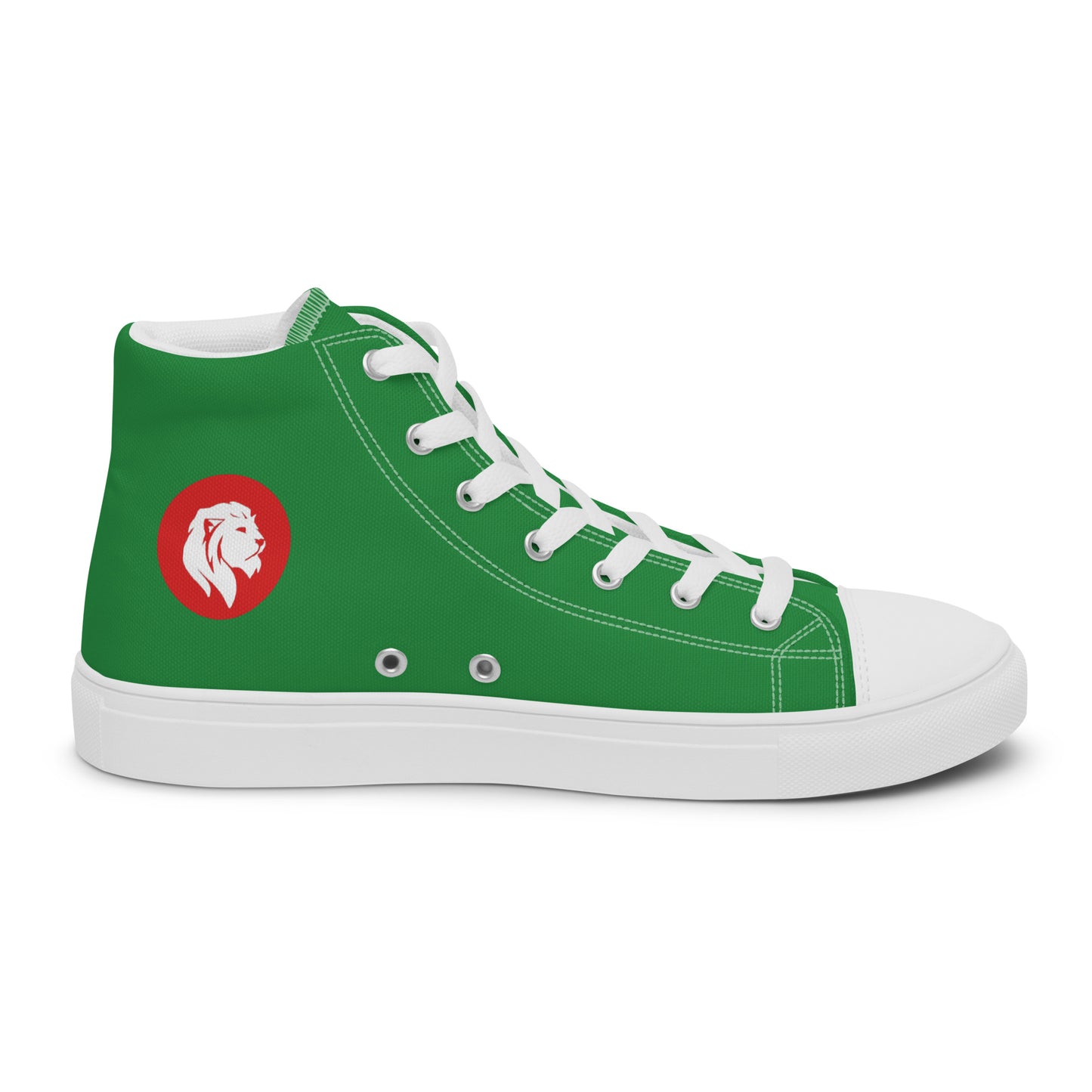 0704 Hi-Tops, Solid Green, mk1