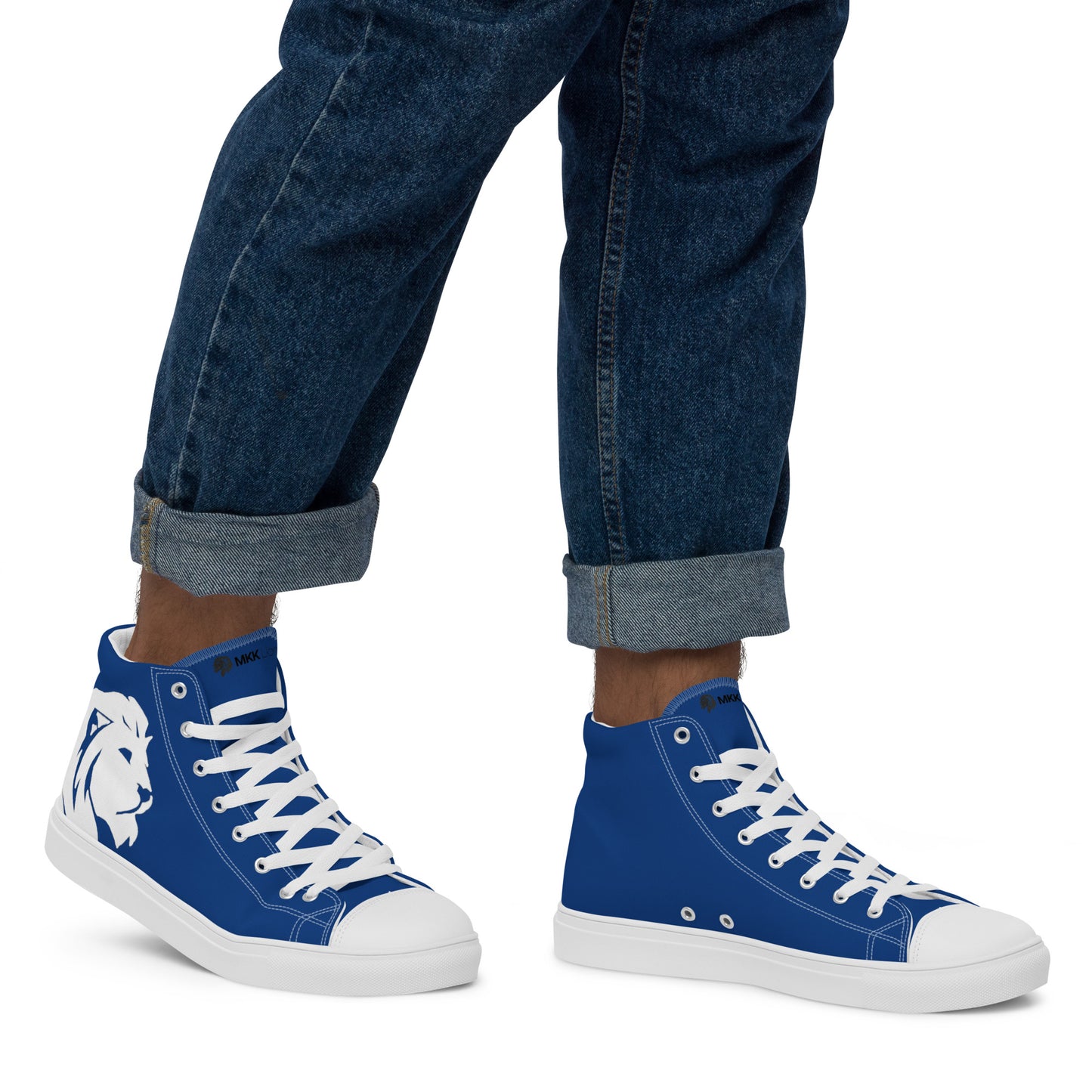 0704 Hi-Tops, Solid Blue, mk2