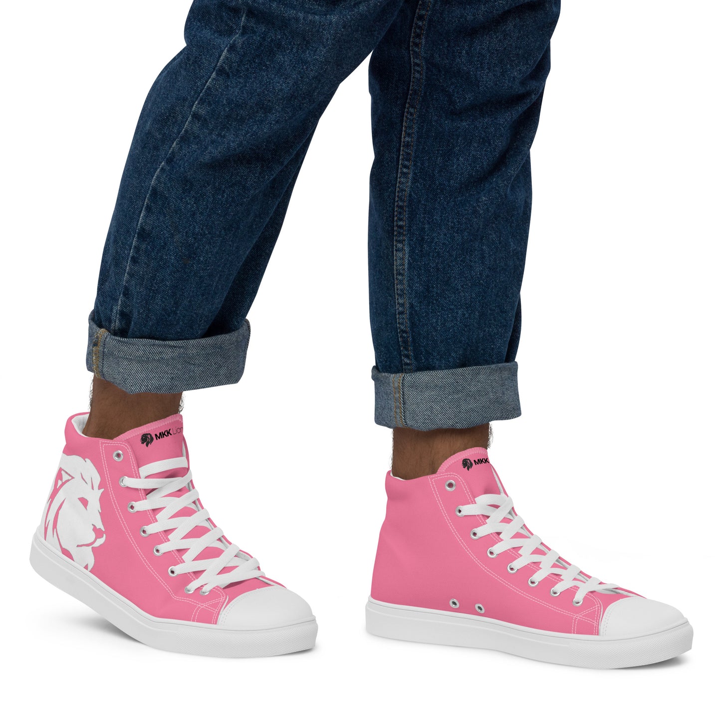 0704 Hi-Tops, Solid Pink, mk2