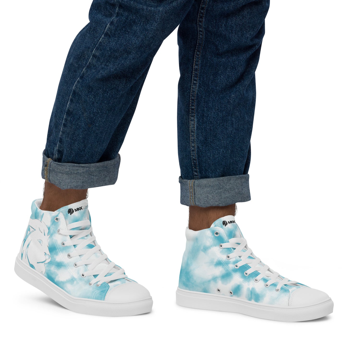 0704 Hi-Tops, Tie Dye Light Blue, mk2