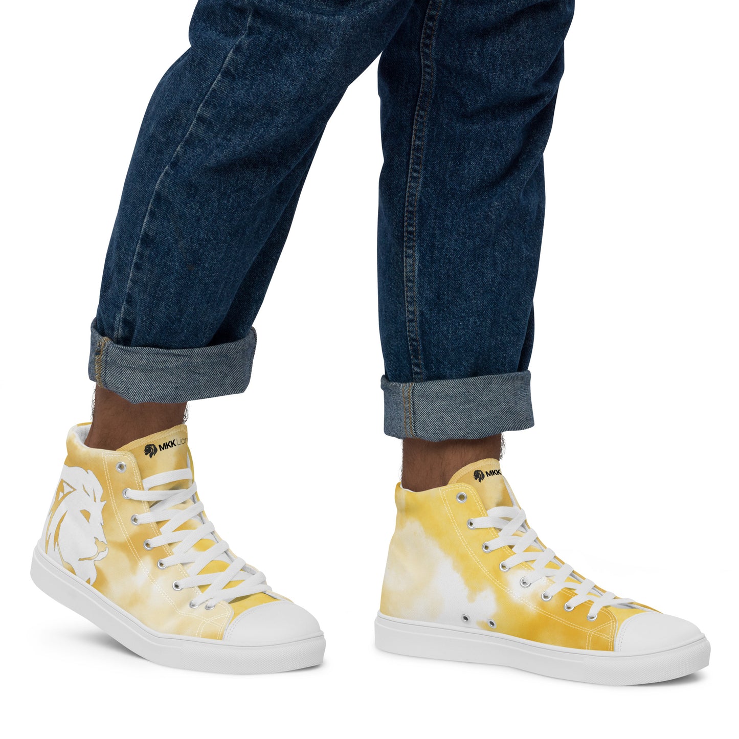 0704 Hi-Tops, Watercolour Yellow, mk2