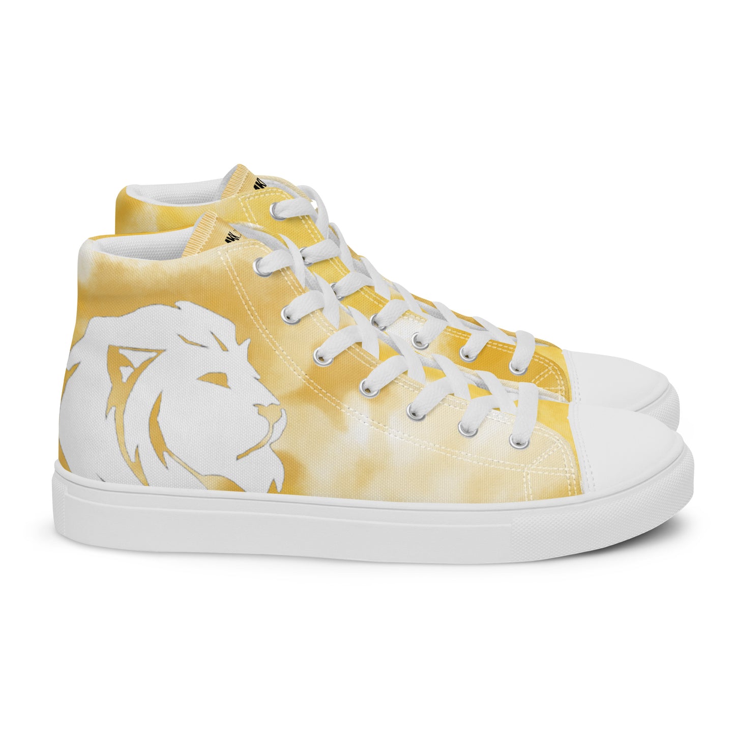 0704 Hi-Tops, Watercolour Yellow, mk2