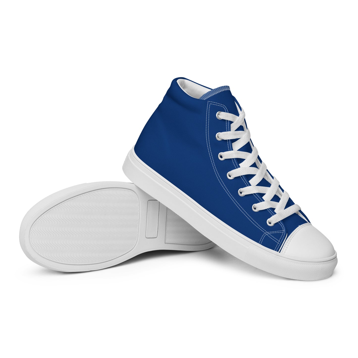 0704 Hi-Tops, Solid Blue, mk1