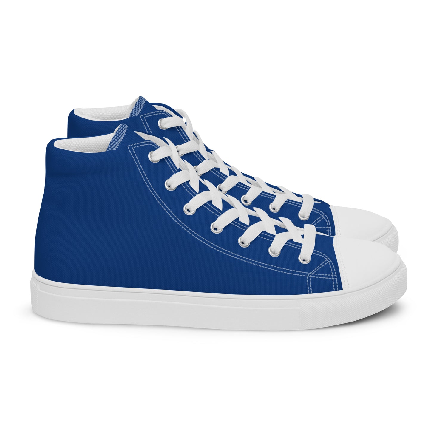 0704 Hi-Tops, Solid Blue, mk1