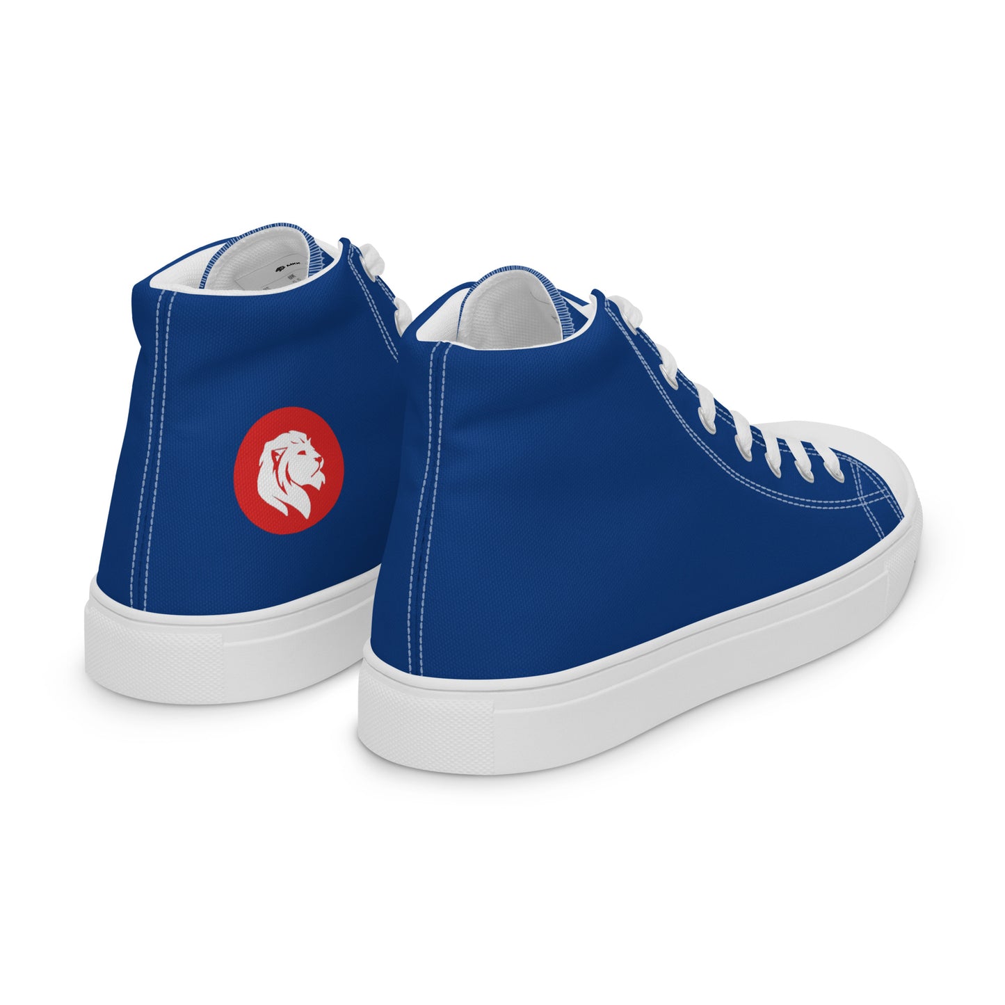 0704 Hi-Tops, Solid Blue, mk1