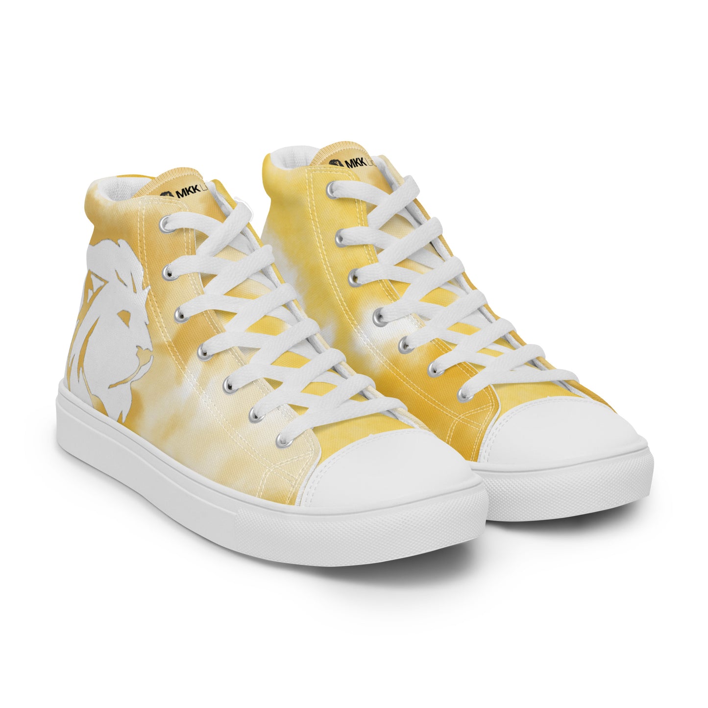 0704 Hi-Tops, Watercolour Yellow, mk2