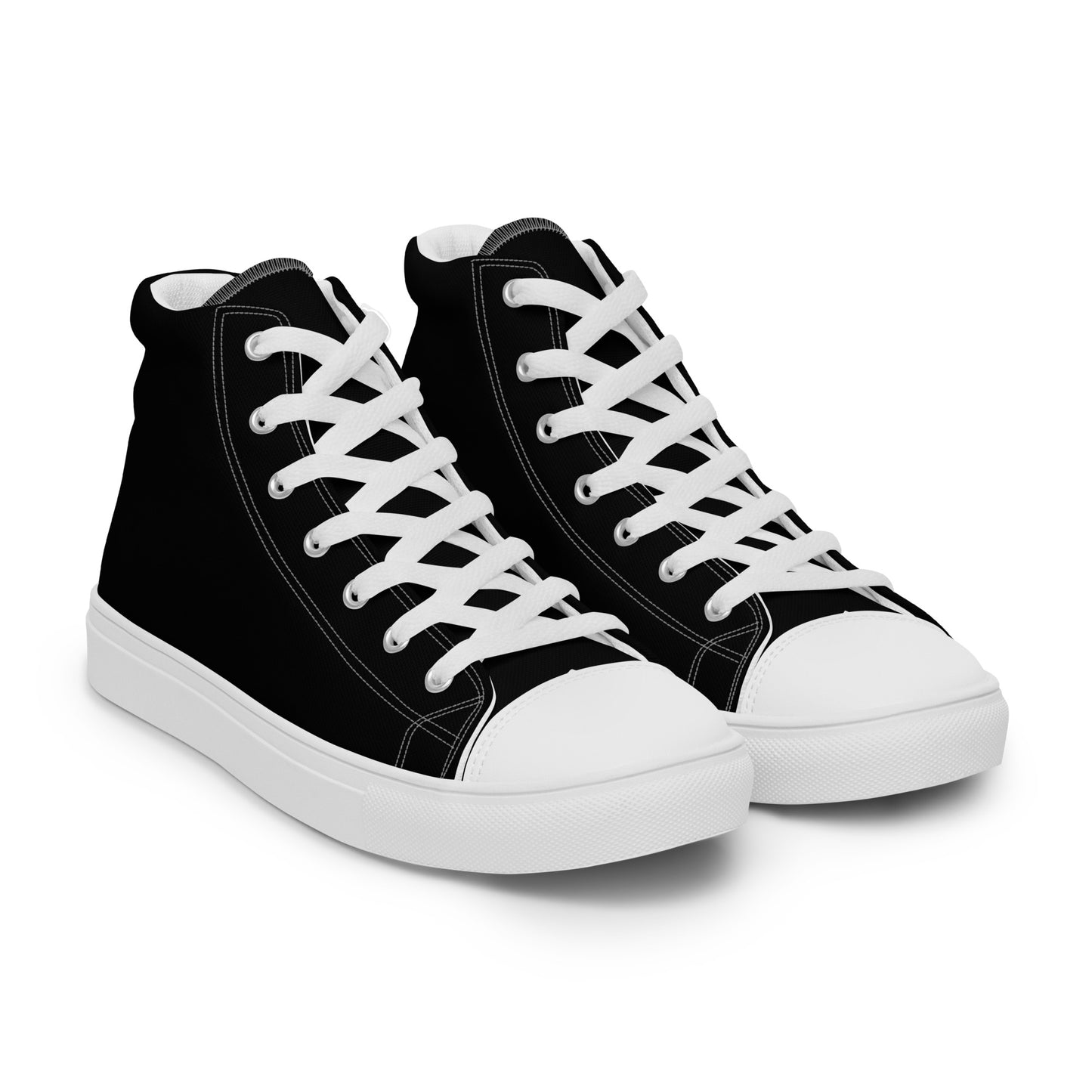 0704 Hi-Tops, Solid Black, mk1