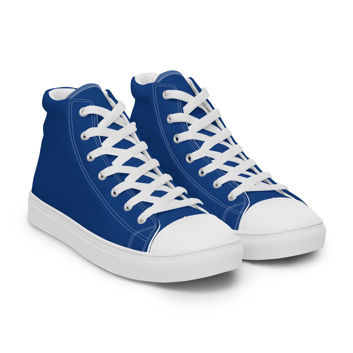 0704 Hi-Tops, Solid Blue, mk1