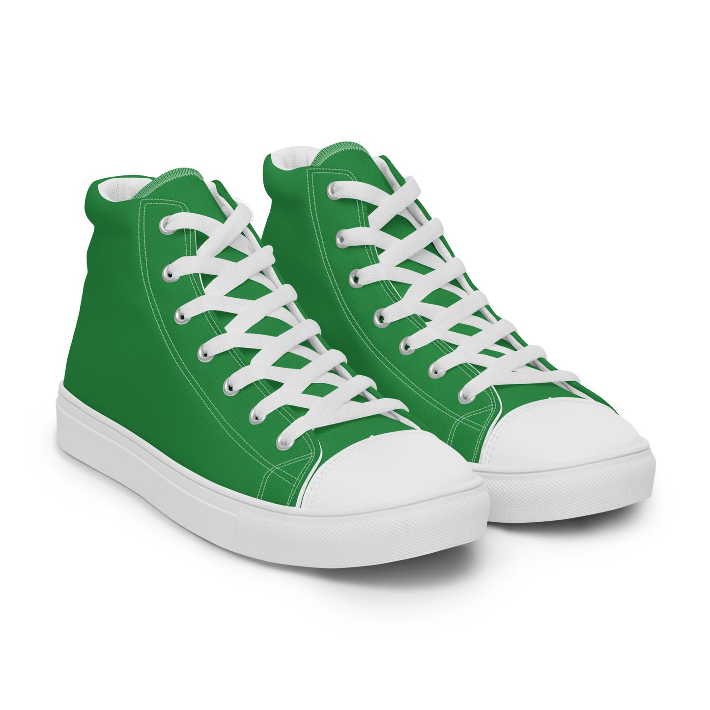 0704 Hi-Tops, Solid Green, mk1